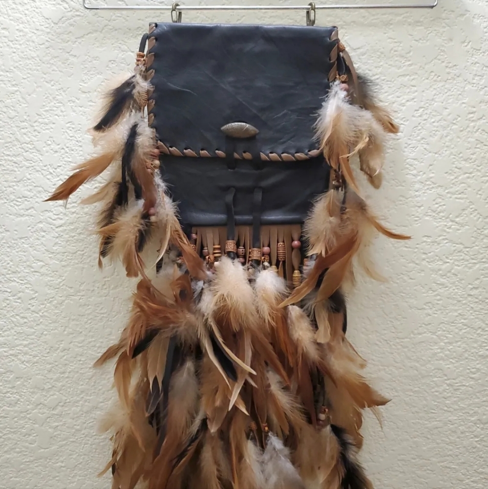 Leather Boho Riding Hip Bag